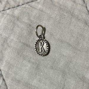 Waxing Poetic Letter Charm